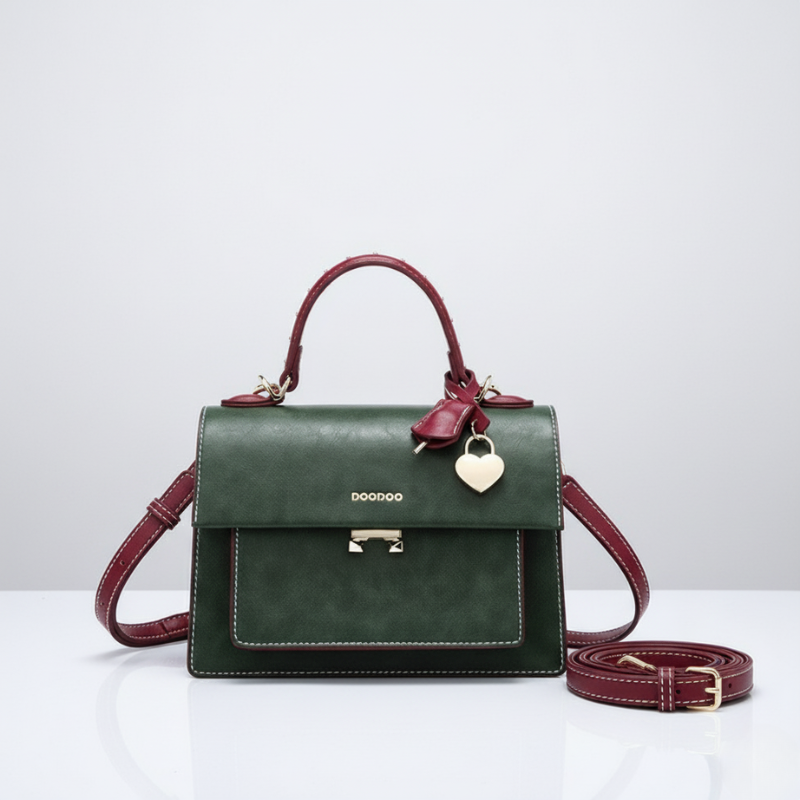 Fashion organ handbag - Green