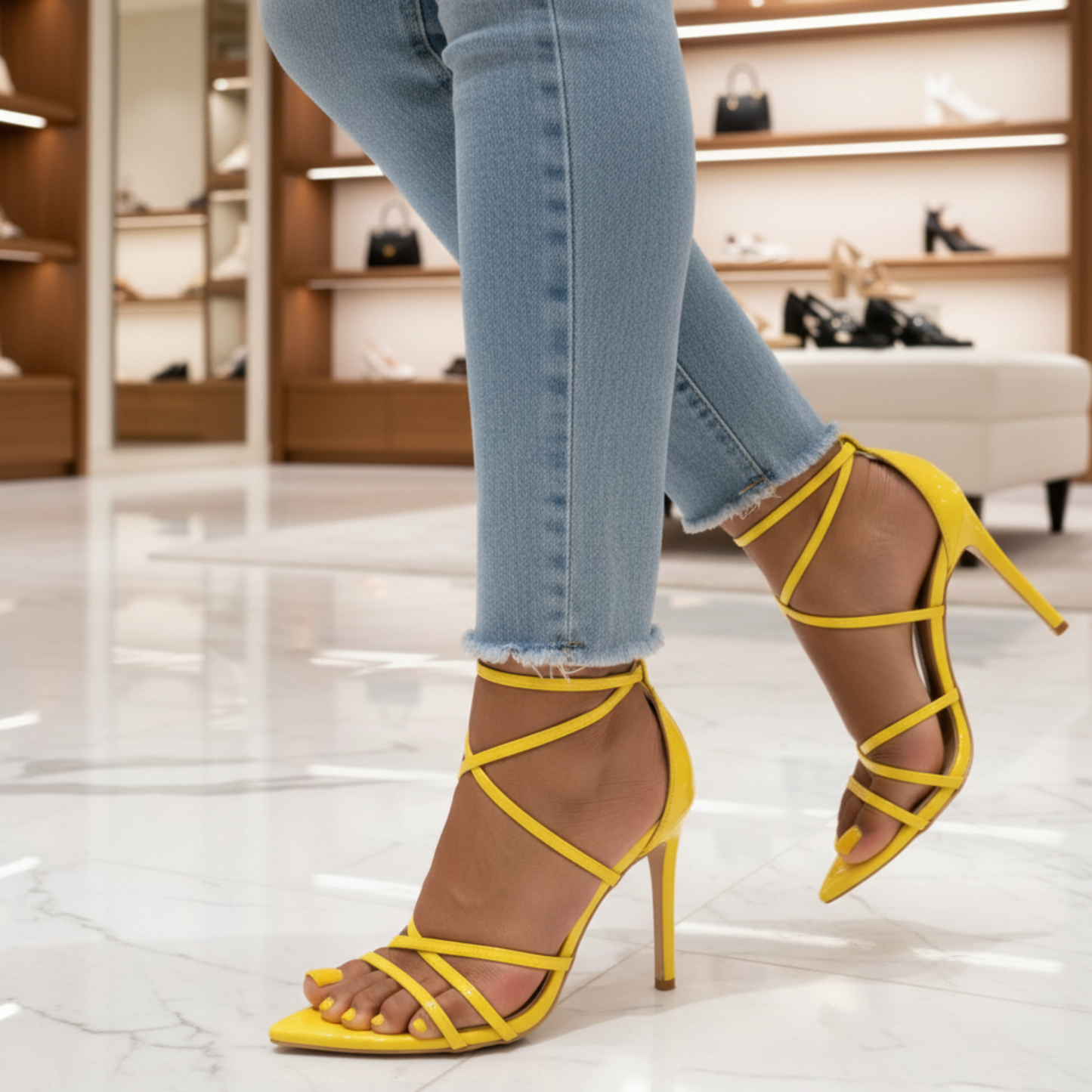 women heel-strap sandals