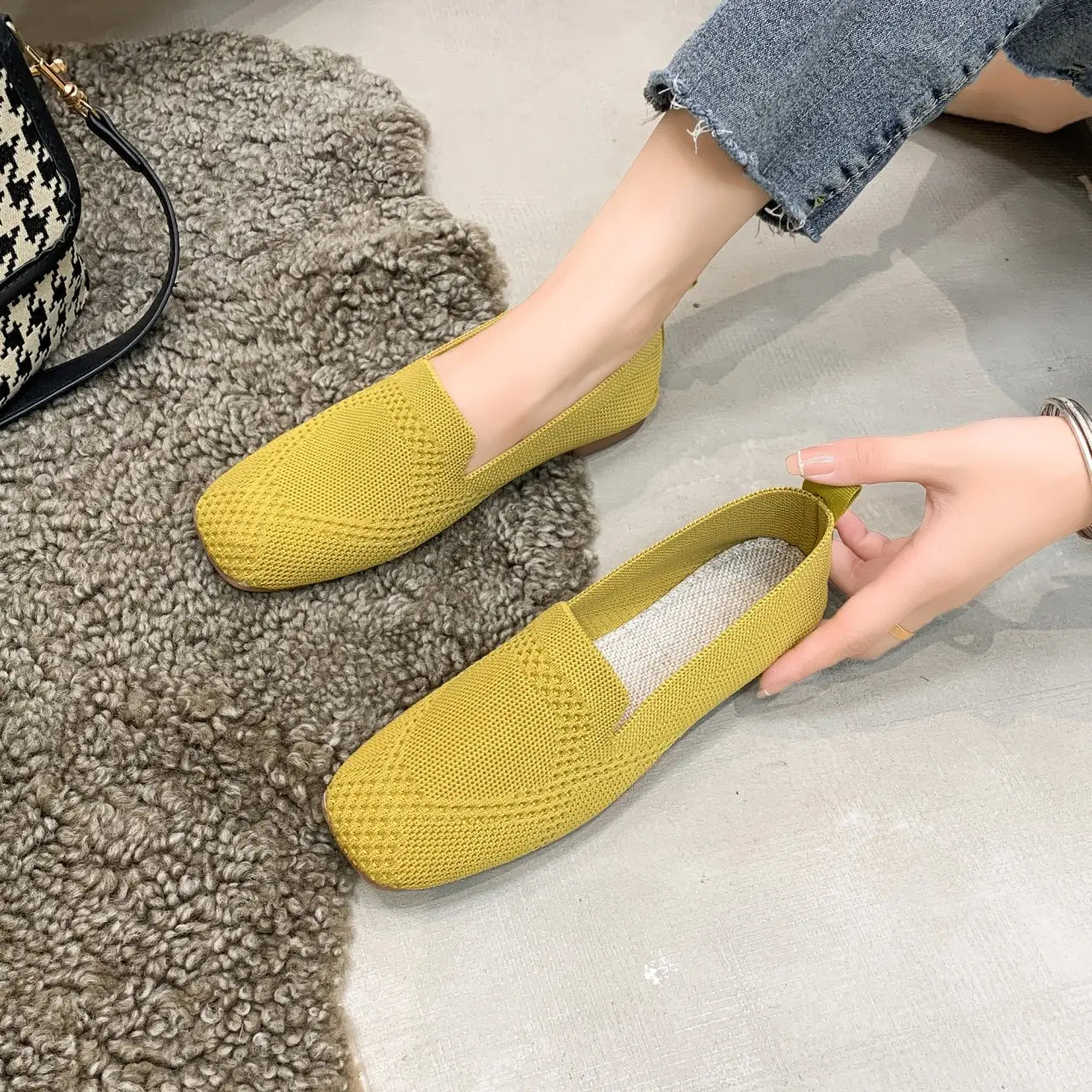 Summer Round Toe Women’s Low Top Sports Flat Shoes