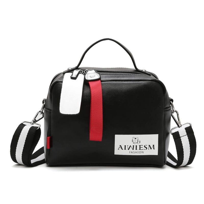 Wide Shoulder Strap Crossbody All-Match Soft Handbag