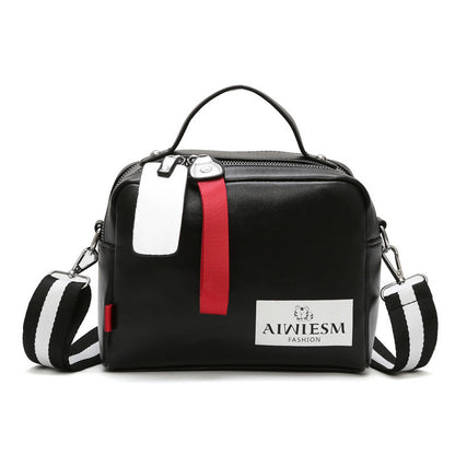 Wide Shoulder Strap Crossbody All-Match Soft Handbag