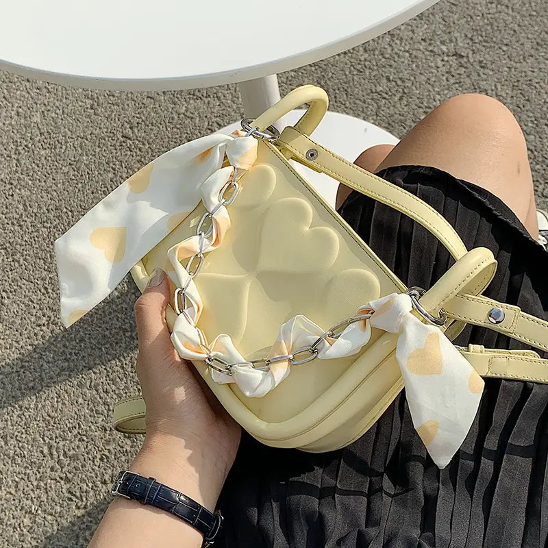 Fashionable Simple All-match Portable Small Square Bag