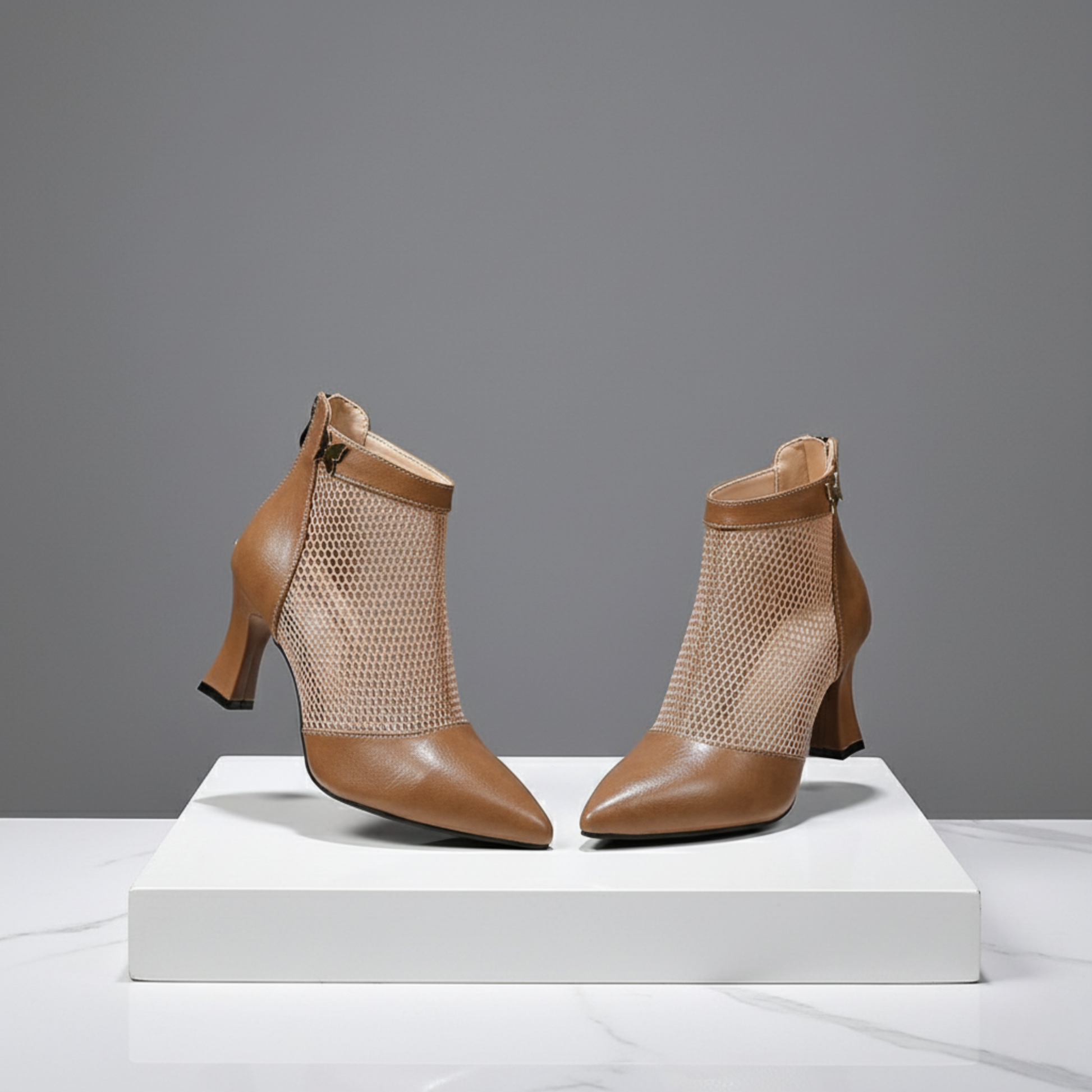 New Sandals Hollow Booties Women - Khaki / 35