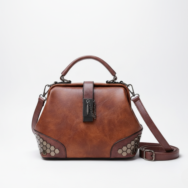 Fashion Women Handbags - Brown