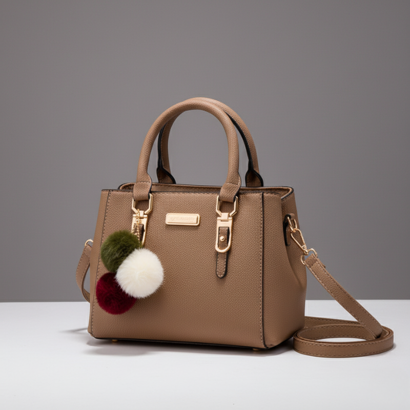 Women Fashion Handbag - Khaki