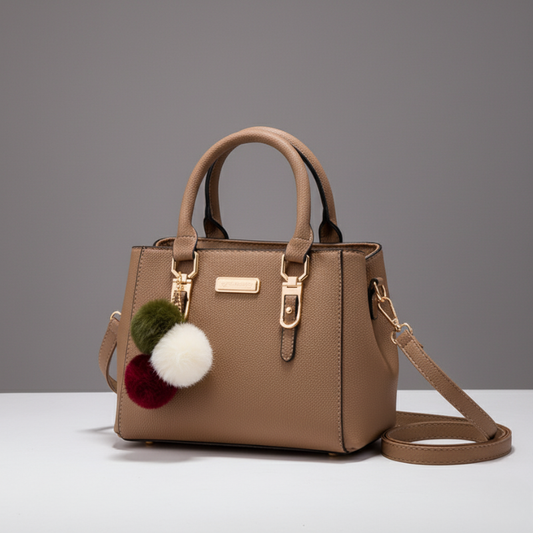 Women Fashion Handbag - Khaki