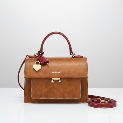 Fashion organ handbag - Caramel