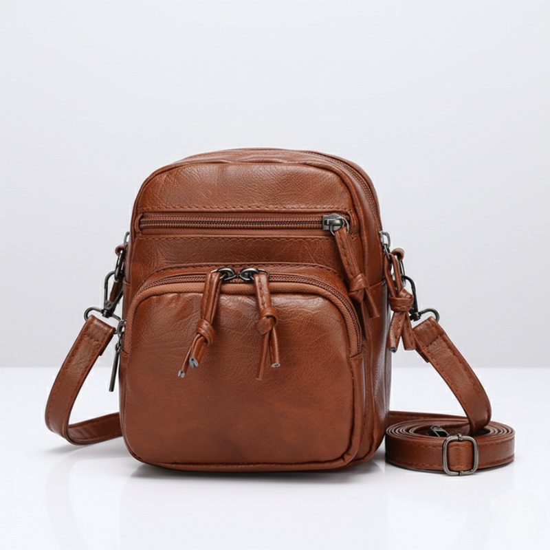 New Bag Women Soft Leather Shoulder Bag Women - Brown