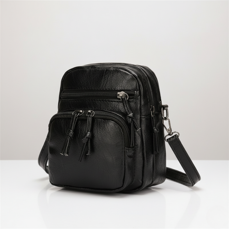 New Bag Women Soft Leather Shoulder Bag Women - Black