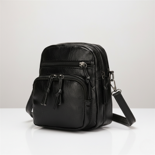 New Bag Women Soft Leather Shoulder Bag Women - Black