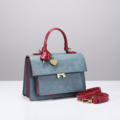 Fashion organ handbag - Blue