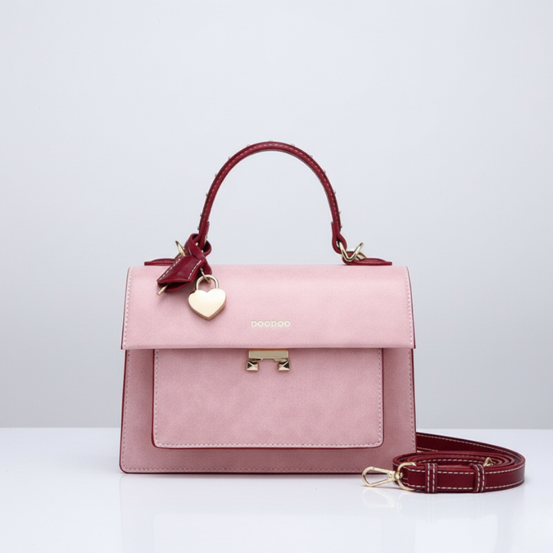 Fashion organ handbag - Pink