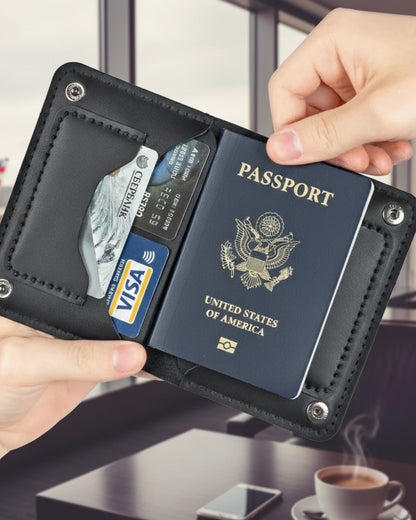 MODISTAZ Maxi Wallet — Genuine Leather