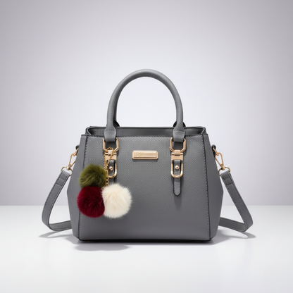Women Fashion Handbag - Dark grey