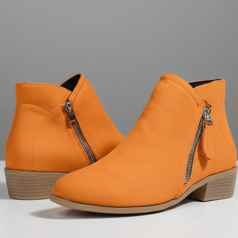 Les Bottines Élégance Rare - Orange / 35