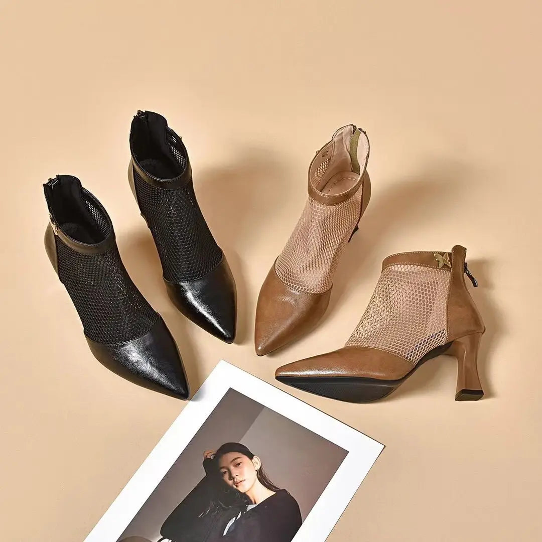 New Sandals Hollow Booties Women