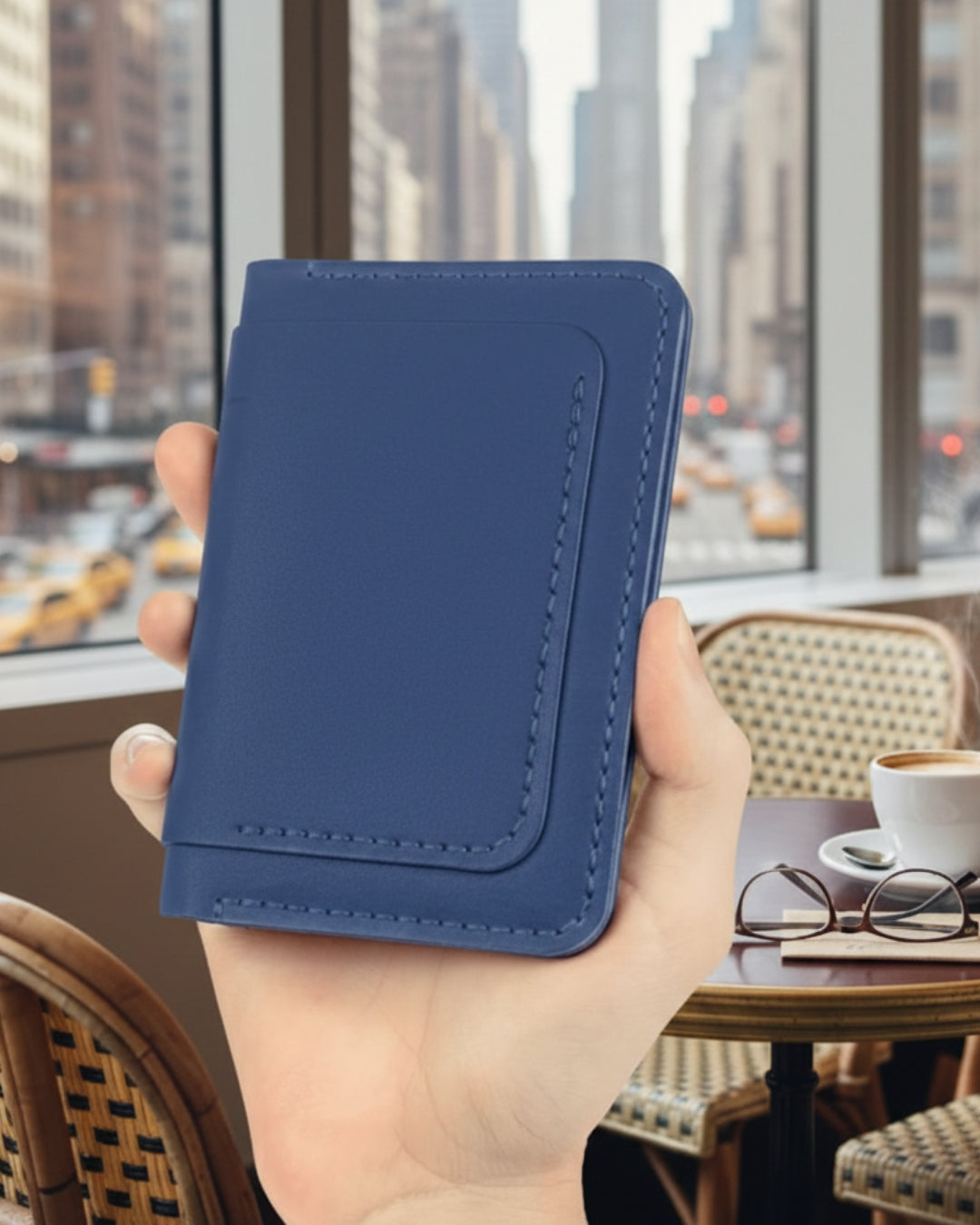 MODISTAZ Maxi Wallet — Genuine Leather