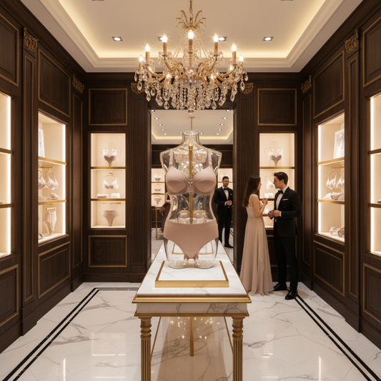 Comfortable Breathable Large Cup Glossy Bra